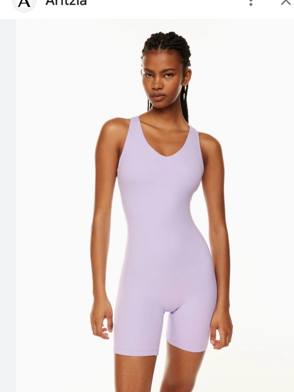 TNA Lilac ACTION Sleeveless Romper